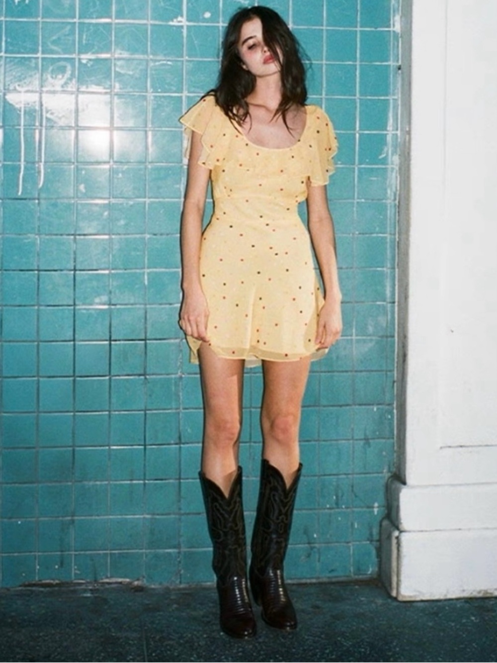 Realisation The Birdie Dress in Juniper